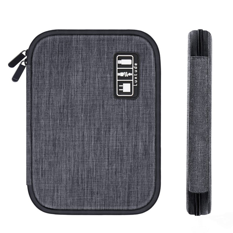 Luxtude Cord Organizer Bag, Travel Cable Organizer Bag, Electronic Organizer Travel Case for Chargers and Cords, Tech Bag & Charger Case, Flying Essentials for Electronics Items/USB,etc - Image 1